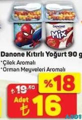 DANONE KITIRLI YOĞURT 90 G